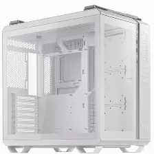 Gabinete Asus Tuf Gaming Gt502/wht/tg,ventana Lateral Y Frontal, Atx, Micro-atx, Blanco