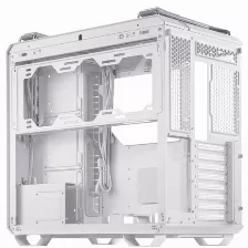 Gabinete Asus Tuf Gaming Gt502/wht/tg,ventana Lateral Y Frontal, Atx, Micro-atx, Blanco