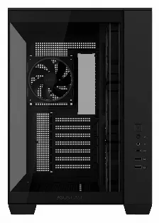 Gabinete Asus A32 Plus Tg Argb, Mid-tower, Atx/micro-atx/mini-itx, Negro