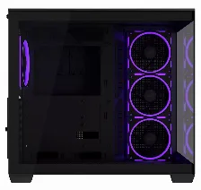 Gabinete Asus A32 Plus Tg Argb, Mid-tower, Atx/micro-atx/mini-itx, Negro