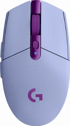 Mouse Gamer Logitech G305 Lightspeed, Inalambrico, 6 Botones, 12000dpi, Color Lila