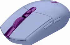 Mouse Gamer Logitech G305 Lightspeed, Inalambrico, 6 Botones, 12000dpi, Color Lila