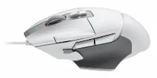 Mouse Optico Gaming Logitech G502 X, 13 Botones Programables, 25600 Dpi, Interruptores Lightforce, Sensor Hero, Blanco