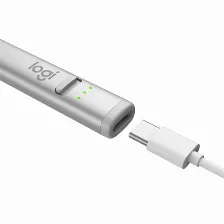 Lápiz Digital Logitech 914-000070 Tableta, Apple, Plata