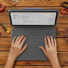 Teclado Inalámbrico Logitech Rugged Folio, Ipad (7.ª Generación) Ipad (8.ª Generación) Ipad (9.ª Generación) Ipad (10.ª Generación) Ipad (a16), Grafito, Ipad (10.ª Generación), 30.6 Mm, 207 Mm, 263...