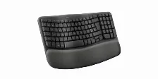 Teclado Inalambrico Logitech Wave Keys, Inalambrico, Bluetooth, Espanol, Grafito Open Box