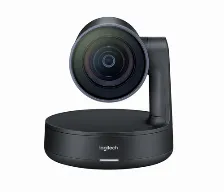 Video Conferencia Logitech 960-001217 Sistema De Video Conferencia De Grupo, 4k Ultra Hd, 4 Micrófonos, Negro