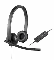 Audífonos Logitech Usb Headset H570e Diadema, Alámbrico, Usb, Negro