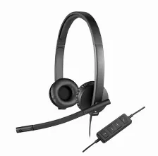 Audífonos Logitech Usb Headset H570e Diadema, Alámbrico, Usb, Negro