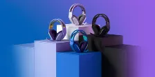 Diadema Gaming Logitech G733, Inalambrica, Iluminacion Rgb Lightsync, Microfono Desmontable, Bateria Recargable, Color Lila