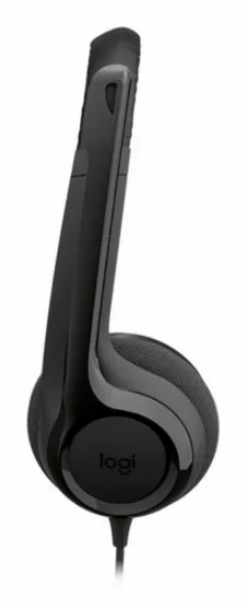 Audifonos Con Microfono Logitech, H390, Alambrico, Usb-c, Negro