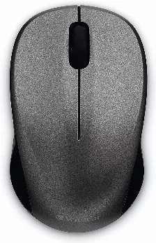 Mouse Verbatim Silent Inalambrico Blue Led, Usb 2.0, Baterias Incluidas, Color Grafito
