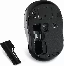 Mouse Verbatim Silent Inalambrico Blue Led, Usb 2.0, Baterias Incluidas, Color Grafito