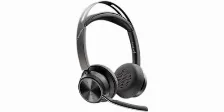 Diadema Poly Voyager Focus 2 Uc Bluetooth Dongle Conexion De Hasta 2 Dispositivos Estereo Hasta19 H De Conversacion Alcance Hasta 50 M Con Soporte De Carga