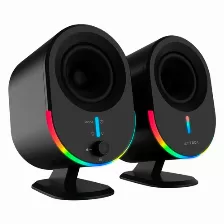 Bocinas Acteck Dynamic Exact Bs630 Inalambrico Y Alambrico, Bluetooth, 2.0 Canales, 20w, Negro