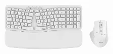 Teclado Inalámbrico Acteck Creator Ultra Confort Mk650 Español, Tamaño Completo (100%), Teclado Numérico, Blanco
