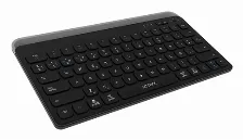 Teclado Acteck Inspire Trek Ti737 Español, Inalámbrico Y Alámbrico, Rf Inalámbrico + Bluetooth, Interruptor De Membrana, Negro, Gris