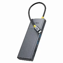 Docking Station Acteck Nexus Dock Pro Hn920, Usb-c, 1xusb-c 3.0, 1xhdmi, Microsd/sd