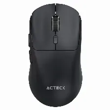 Mouse Acteck Instinct Click Mi484, Optico, Inalambrico, Bluetooth, 3200 Dpi, Negro