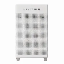 Gabinete Asus Prime Ap201 Microatx Case Mini Tower, Psu No, Vent. 1x 120 Mm, Blanco