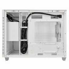 Gabinete Asus Prime Ap201 Microatx Case Mini Tower, Psu No, Vent. 1x 120 Mm, Blanco