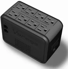 Regulador Vorago Avr-100 1,000va, Entrada 94-150v, 8 Contactos, Negro