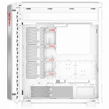 Gabinete Gamer Xpg Battlecruiser Ii, Super Mid-tower, Cristal Templado, 4x Ventiladores, Blanco