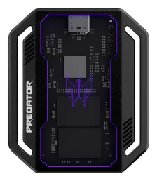 Ssd Predator Gp30, Portatil, Capacidad 2 Tb, Interfaz Usb 3.2 Gen2x2 Type-c, Velocidad De 2000 Megabytes Por Segundo, Iluminacion Rgb.