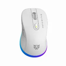 Combo De Teclado Y Mouse Inalambrico Squad Conquest Pro Kg525 Blanco, Rango De Alcance 10m, Dpi 1200 , 1800, 2400, 3600, 4800 , 7200.