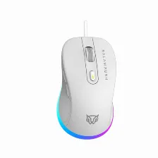 Kit Teclado Y Mouse Balam Rush Br-940450 Usb, Retroiluminado, Alambrico, Blanco