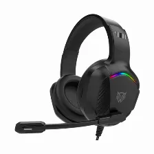 Audífonos Balam Rush Br-941181 Diadema, Alámbrico, 3.5 Mm, Usb, Negro