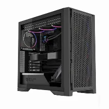 Gabinete Gamer Balam Rush Carbono Polar Twin Mate 9900, Media Torre, Atx/micro-atx/mini-itx, 5x Vent., Negro