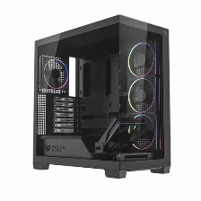 Gabinete Balam Rush Tank Polar 7900 Midi Tower, Psu No, Vent. 1x 120 Mm, Negro