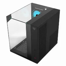 Gabinete Balam Rush Tank Majestic 6600, Midi-tower, Atx, Sin Fuente, 3xventiladores, Negro