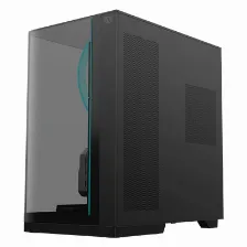 Gabinete Balam Rush Br-941556 Midi Tower, Vent. 2x 120 Mm, Negro