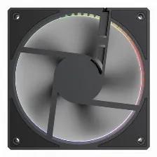 Ventilador Balam Rush Eolox Bora-r Exb85r 12 Cm, 1600 Rpm, Led ámbar, Verde, Rojo, Azul, Negro