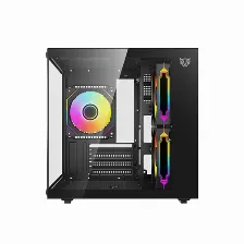 Gabinete Balam Rush Act-br-943864 Mini Tower, Psu No, Vent. 1x 120 Mm, Negro
