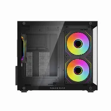 Gabinete Balam Rush Act-br-943864 Mini Tower, Psu No, Vent. 1x 120 Mm, Negro