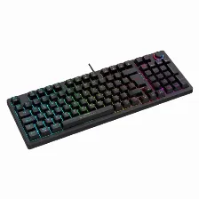Teclado Gamer Mecanico Balam Rush Dominate X Pro Gk777, Rgb, Switch Rojo, Usb, Negro