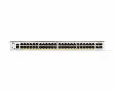 Switch Cisco C1300-48p-4x Gestionado, L2/l3, Rj-45 48, Gigabit Ethernet (10/100/1000), Blanco