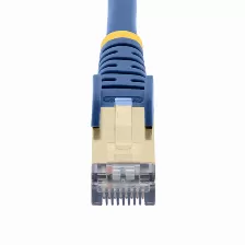 Patchcord Startech.com Cat6a, 6.1 M, Azul