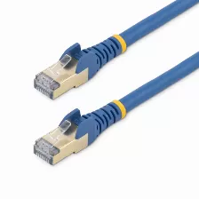 Patchcord Startech.com Cat6a, 6.1 M, Azul