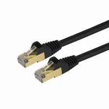 Patchcord Startech.com Cat6a, 1.5 M, Negro