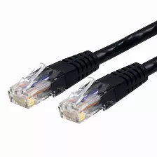 Patchcord Startech.com Cat6, 4.6 M, U/utp (utp), Negro
