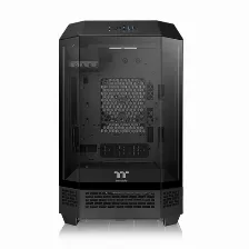 Gabinete Thermaltake The Tower 300 Micro Tower, Ventana Frontal, 2x Ventiladores, Negro Open Box