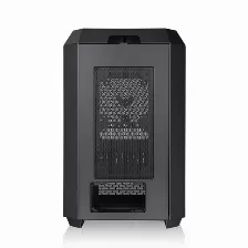 Gabinete Thermaltake The Tower 300 Micro Tower, Ventana Frontal, 2x Ventiladores, Negro Open Box