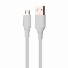Cable Vorago Usb-a A Micro Usb 1m, Blanco