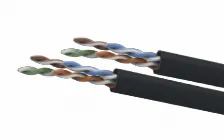 Bobina Wam Cat5e-out-negro Cat5e, U/utp (utp), Negro