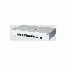 Switch Cisco Cbs220-8t-e-2g Gestionado, L2, Rj-45 8, Gigabit Ethernet (10/100/1000), 1u, Blanco