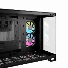 Gabinete Corsair 2500x Rgb Micro Tower, Psu No, Negro